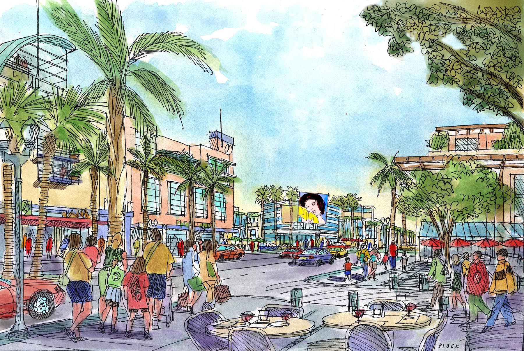 Downtown Monterey Park Mixed Use Pedestrian Linkages Plan And Zoning 